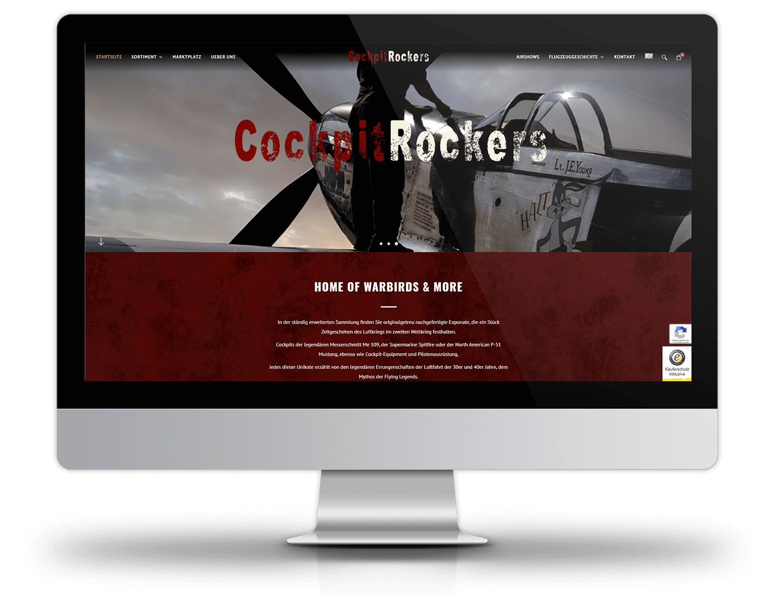 Webshop CockpitRockers