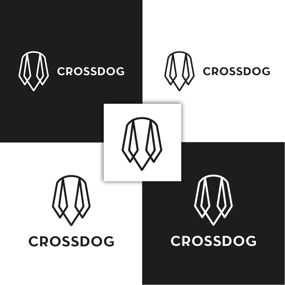 Logo Designprozess CROSSDOG