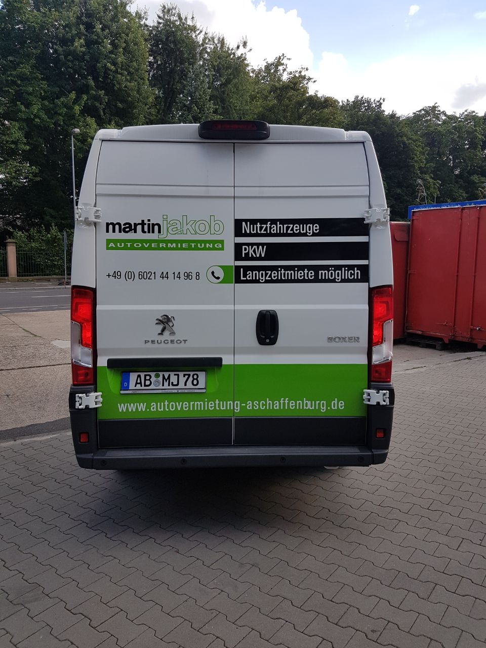 KFZ Werbung